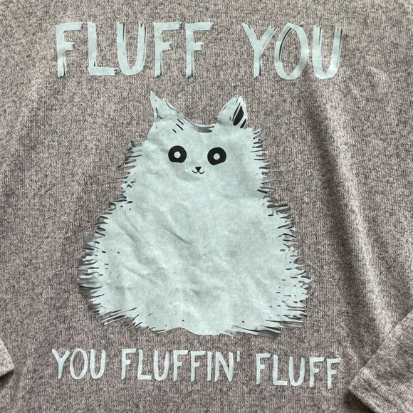 Comfy funny PJ sweater - Picture 3 of 3